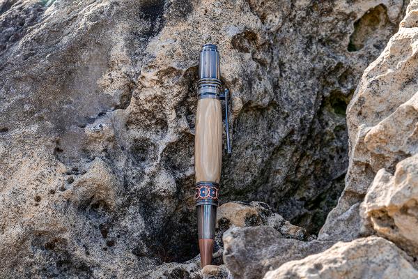 Drehkugelschreiber Antique Ornament Twist Pen Mammutelfenbein